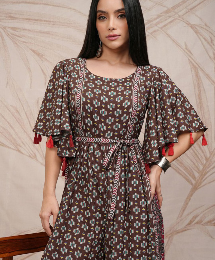 Women Cee Printed Jumpsuit