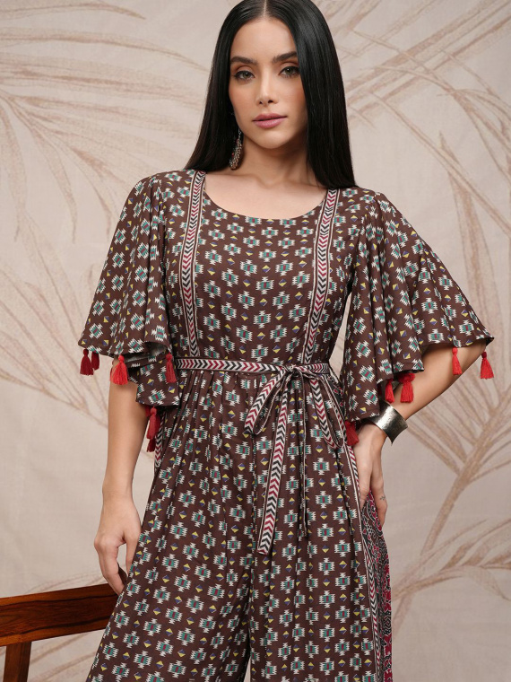Women Cee Printed Jumpsuit
