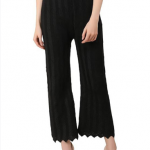 Thrifty Thread Women Embroidered Knitted Palazzos