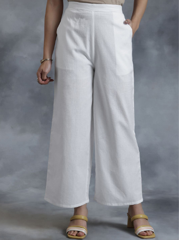 Libas Wide Leg Cotton Palazzos