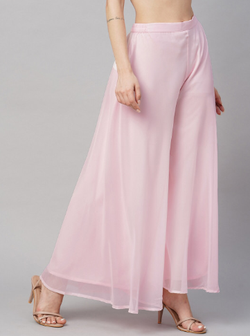 RATAN Women Flared Palazzos