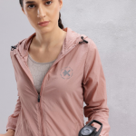 HRX by Hrithik Roshan Hooded Rapid-Dry Packable Running Jacket