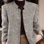 all about you Women Self-Design Round Neck Jacket