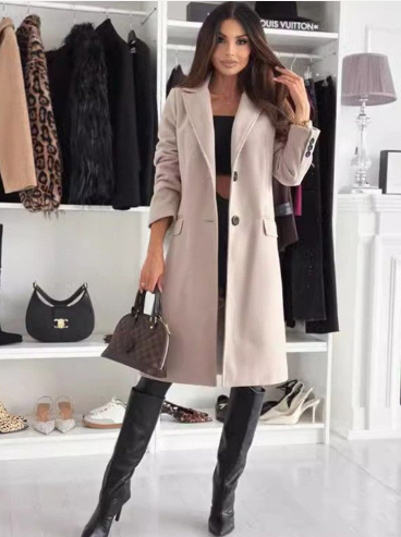 StyleCast Women Longline Open Front Jacket