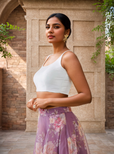 Soch Sleeveless Saree Blouse