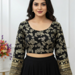 RAGHUVEER CREATION Women Embroidered Saree Blouse