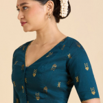 Studio Shringaar V-Neck Saree Blouse
